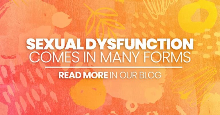 Blog post on Sexual Dysfunctions