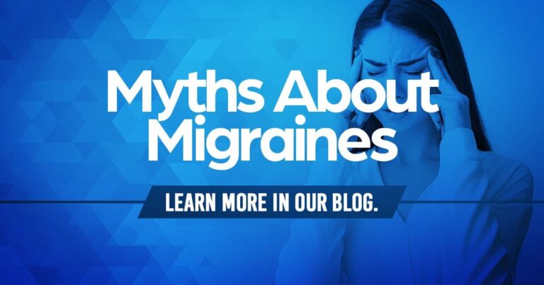 Myths about migraines - learn more in our blog.